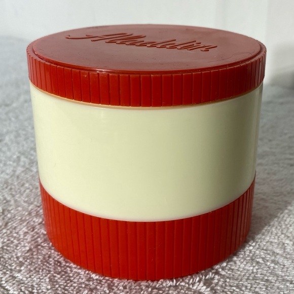 Vintage Aladdin Cream Orange Small Travel Thermos - Picture 14 of 14